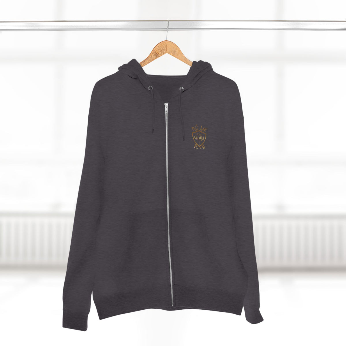 The Guild Logo (Gold) | Unisex Zip Hoodie