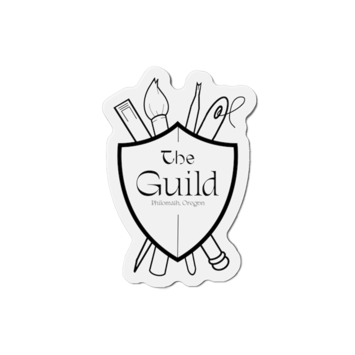 The Guild Logo | Die-Cut Magnets