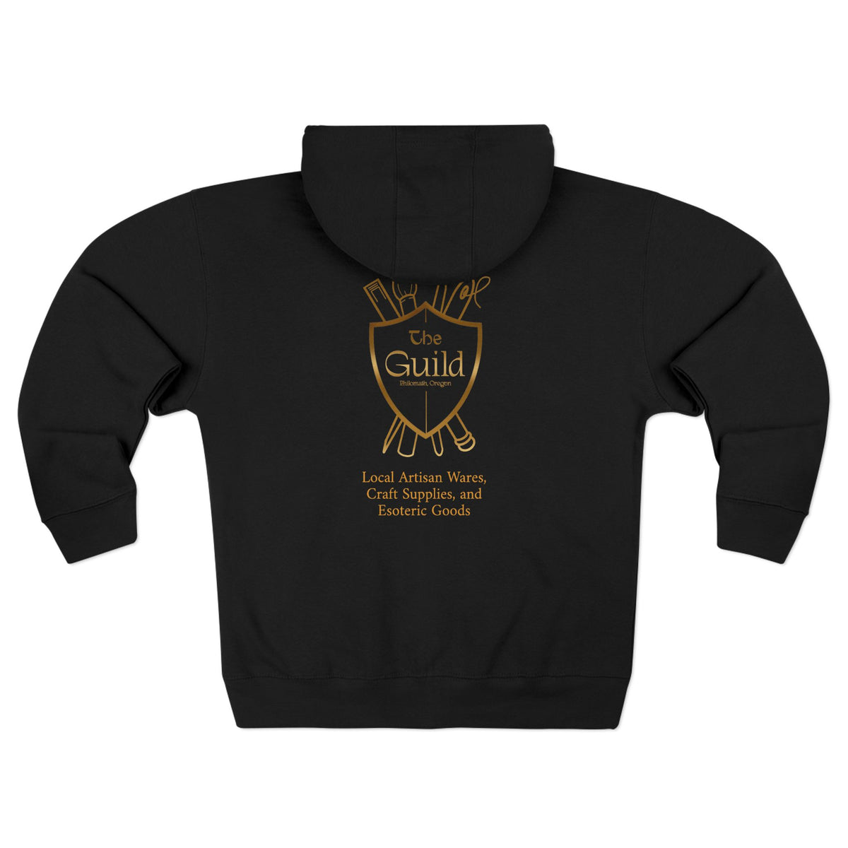 The Guild Logo (Gold) | Unisex Zip Hoodie