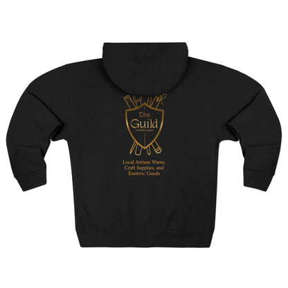 The Guild Logo (Gold) | Unisex Zip Hoodie