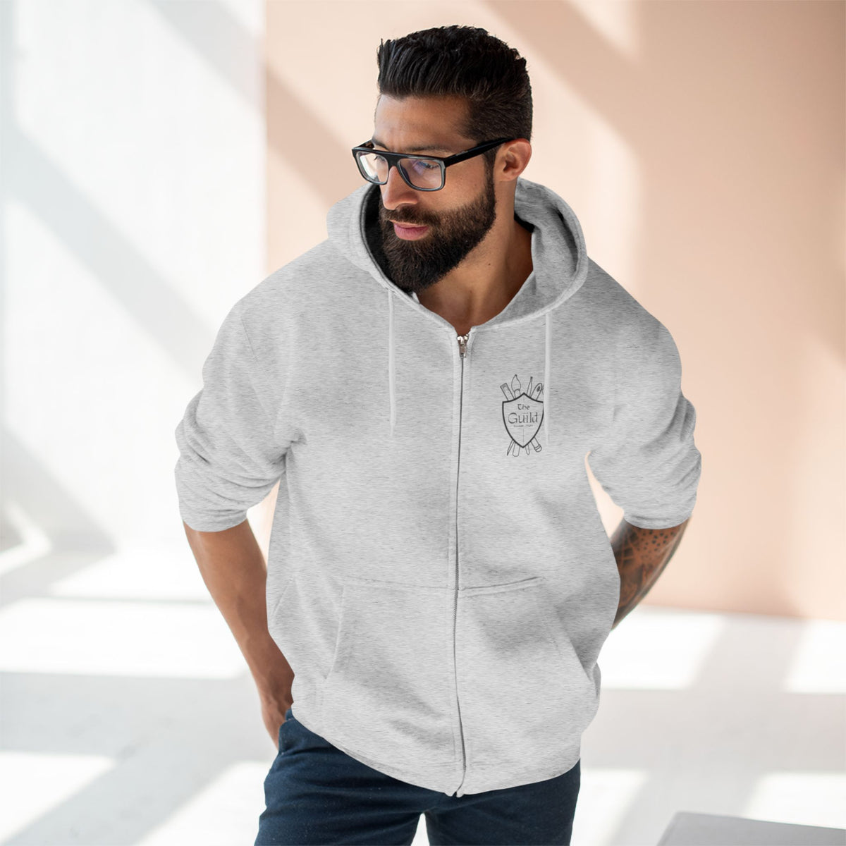 The Guild Logo | Unisex Zip Hoodie
