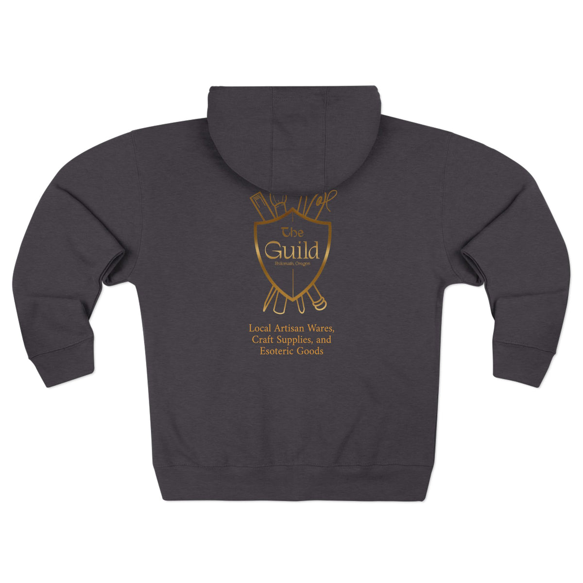 The Guild Logo (Gold) | Unisex Zip Hoodie