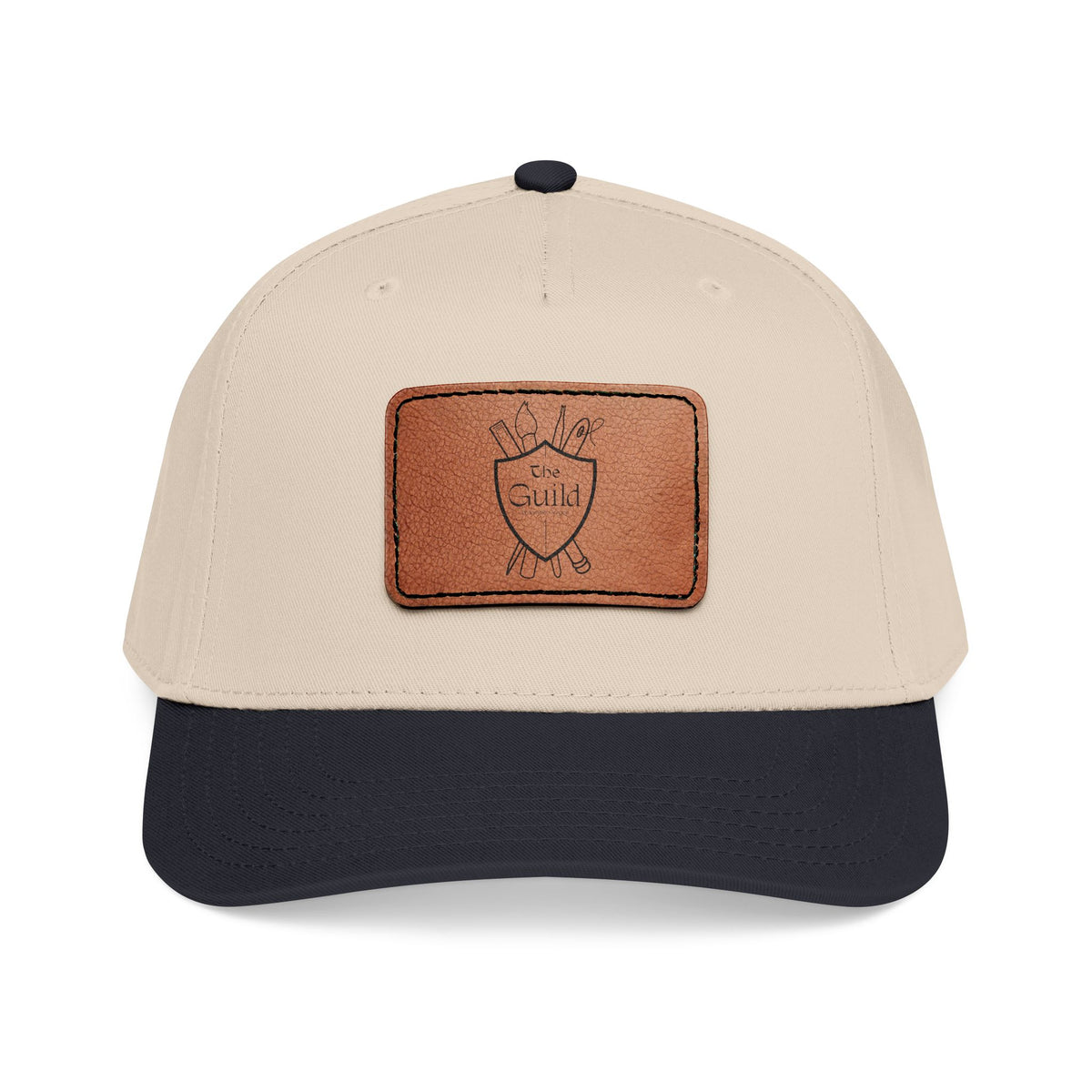The Guild Logo | Leather Patch Baseball Cap