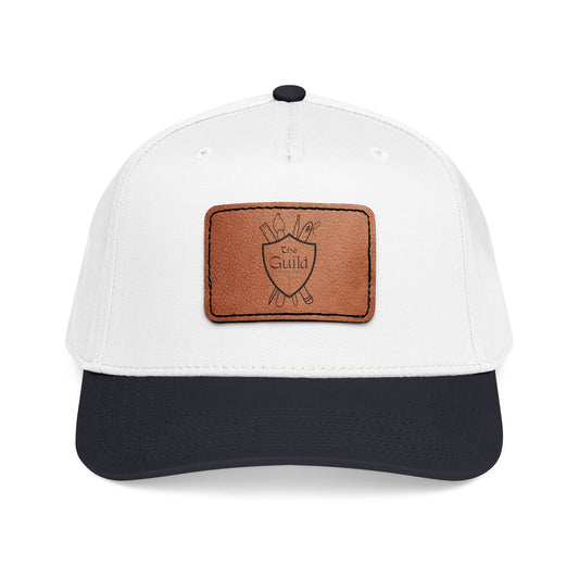 The Guild Logo | Leather Patch Baseball Cap