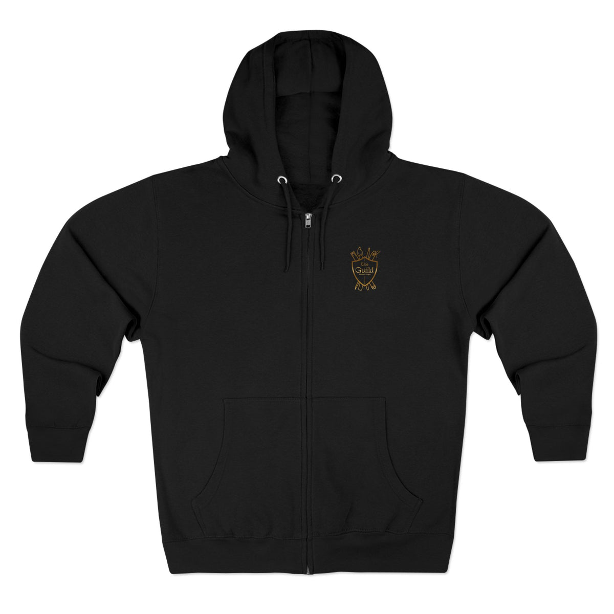 The Guild Logo (Gold) | Unisex Zip Hoodie