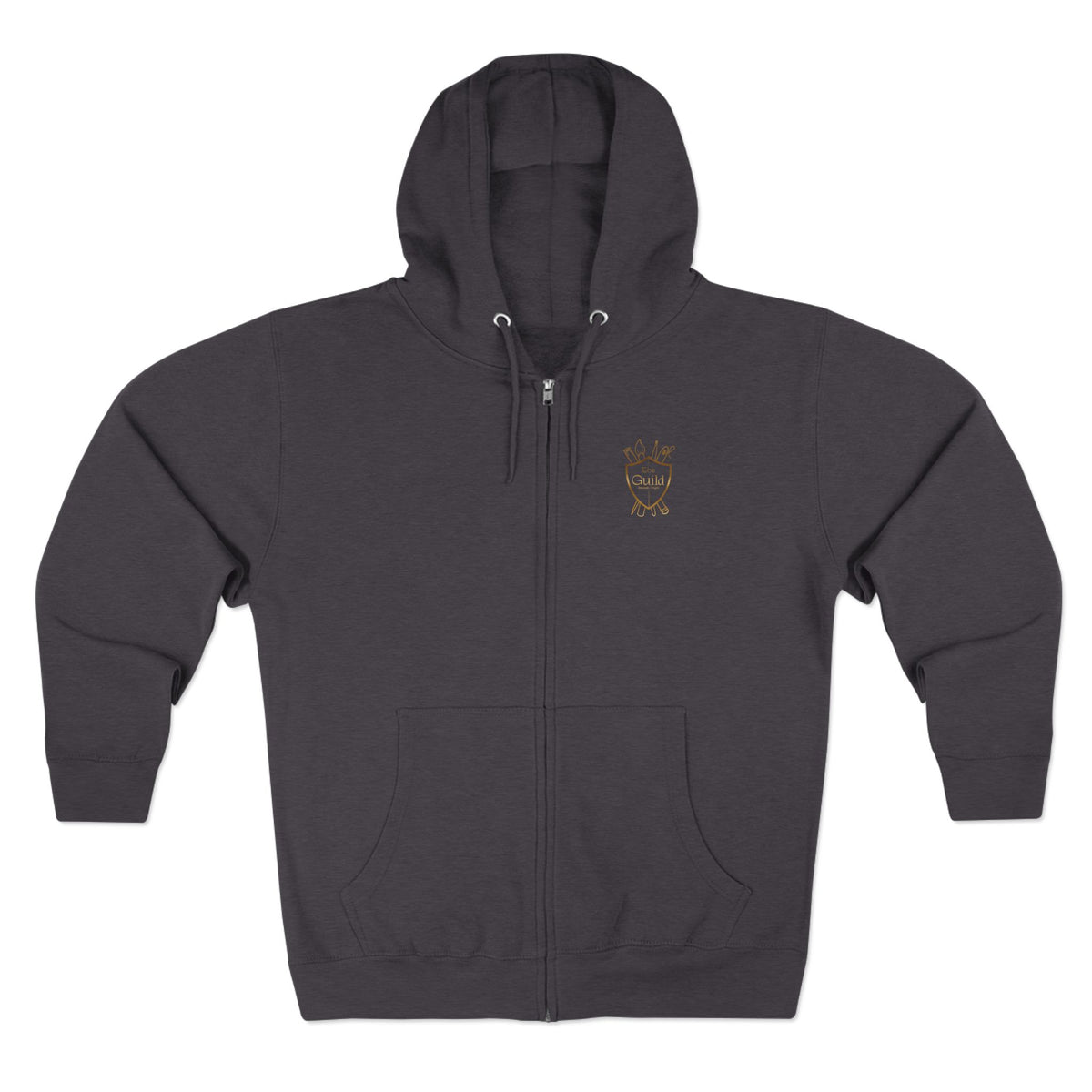 The Guild Logo (Gold) | Unisex Zip Hoodie