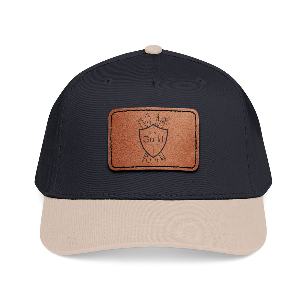 The Guild Logo | Leather Patch Baseball Cap