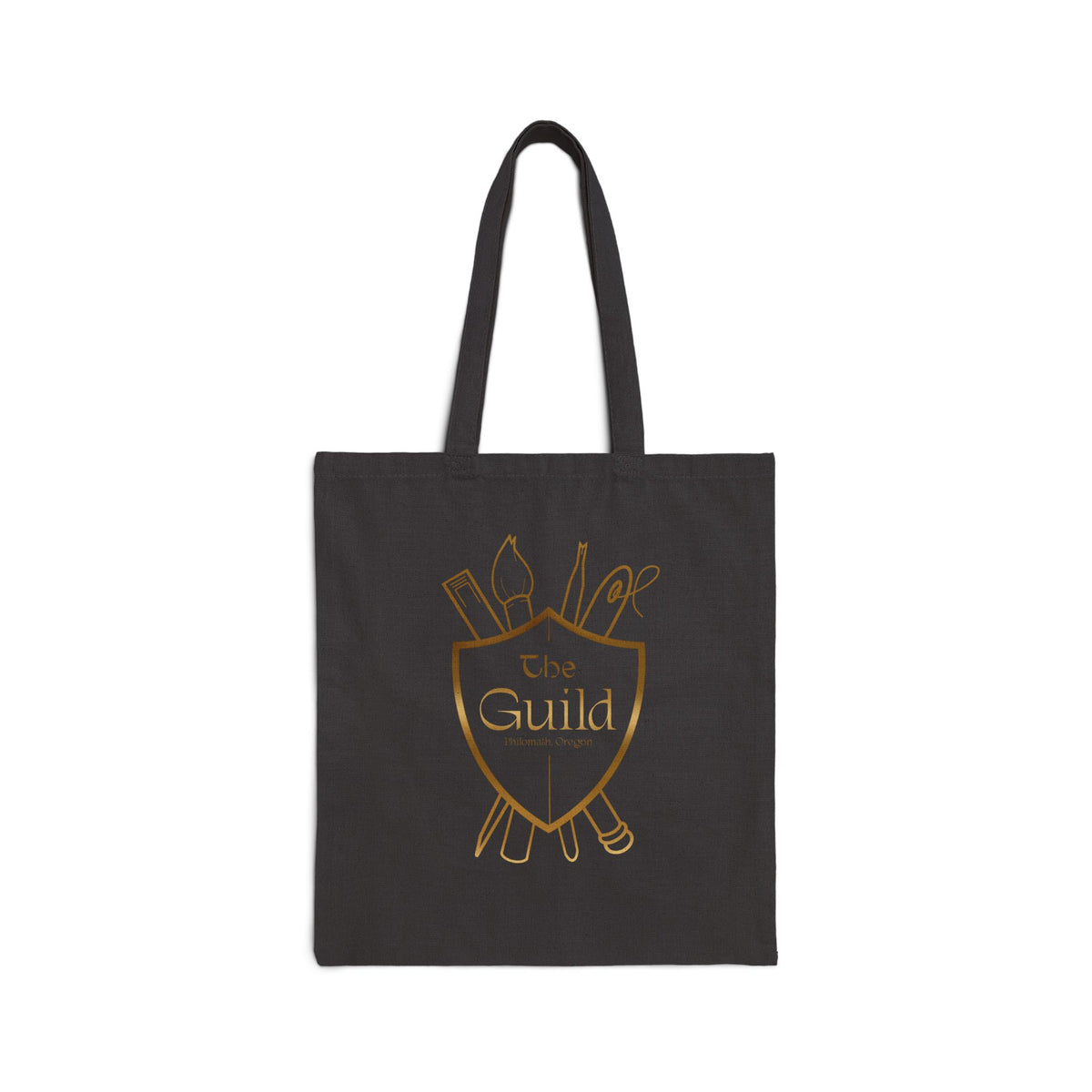 The Guild Logo (Gold) | Cotton Canvas Tote Bag